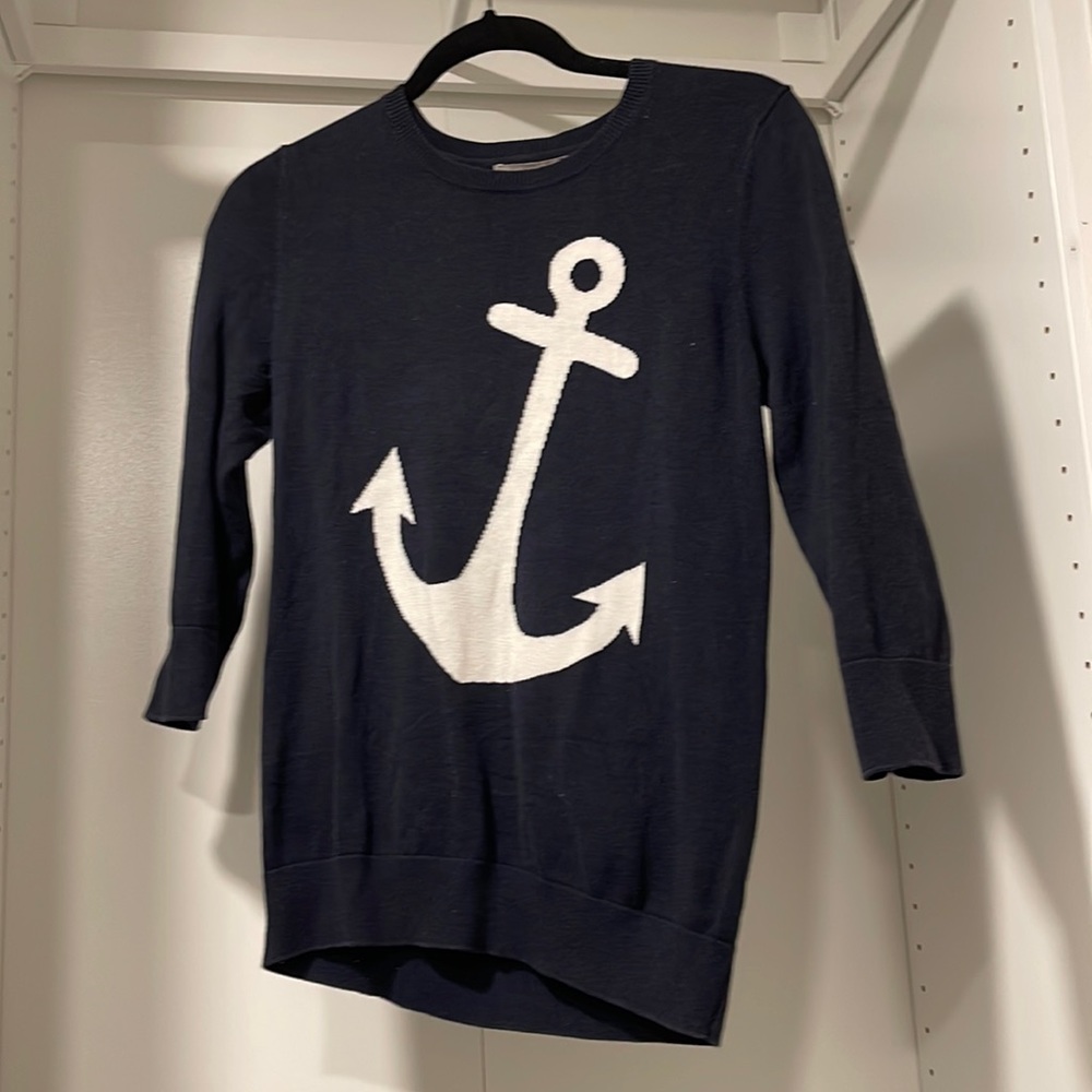 Banana republic anchor sweater